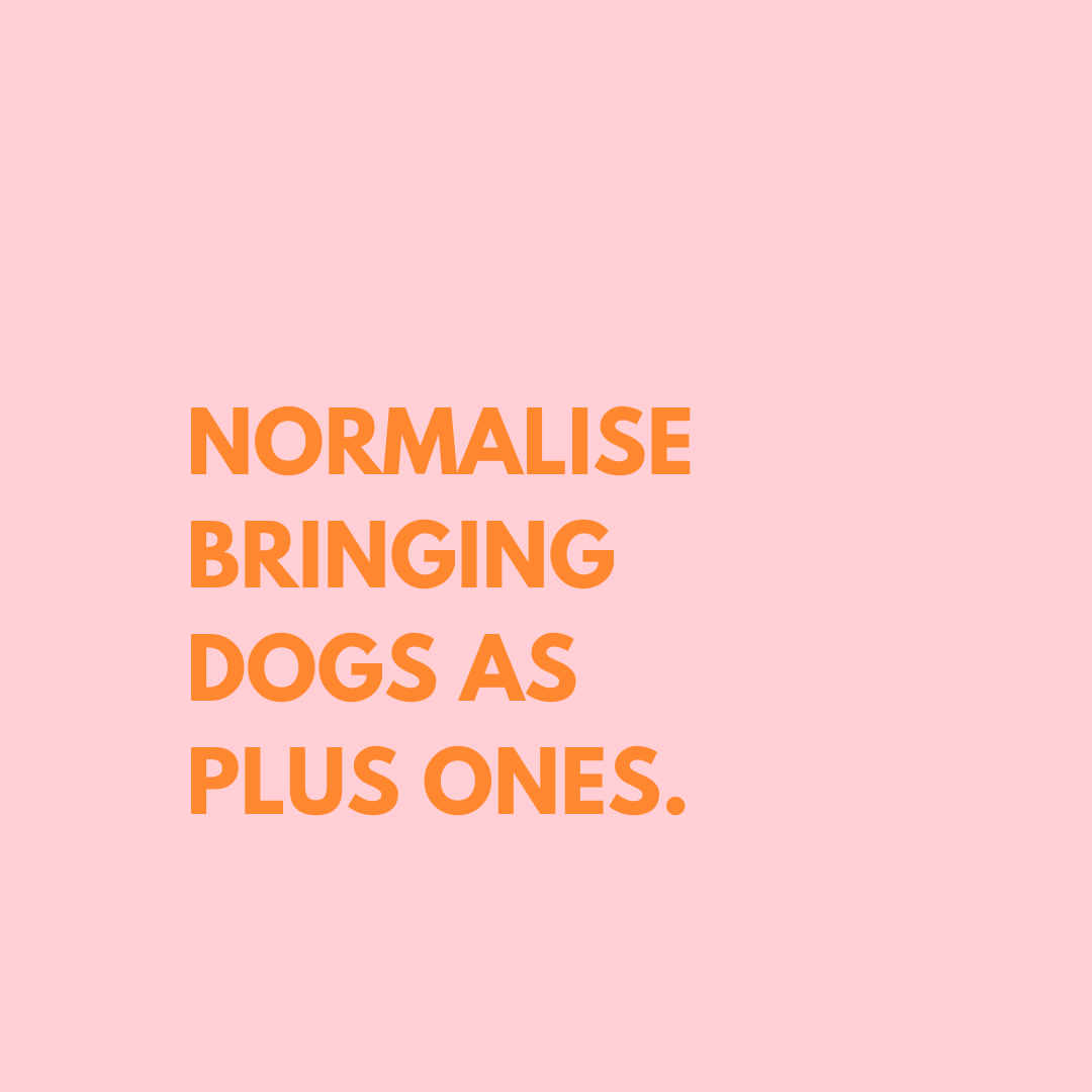 Normalise Bringing Dogs