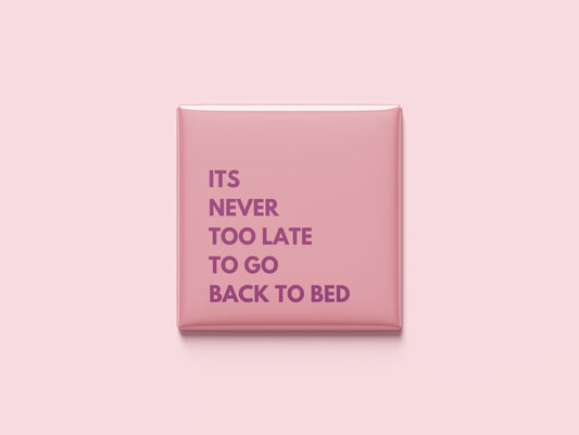 Its never too late