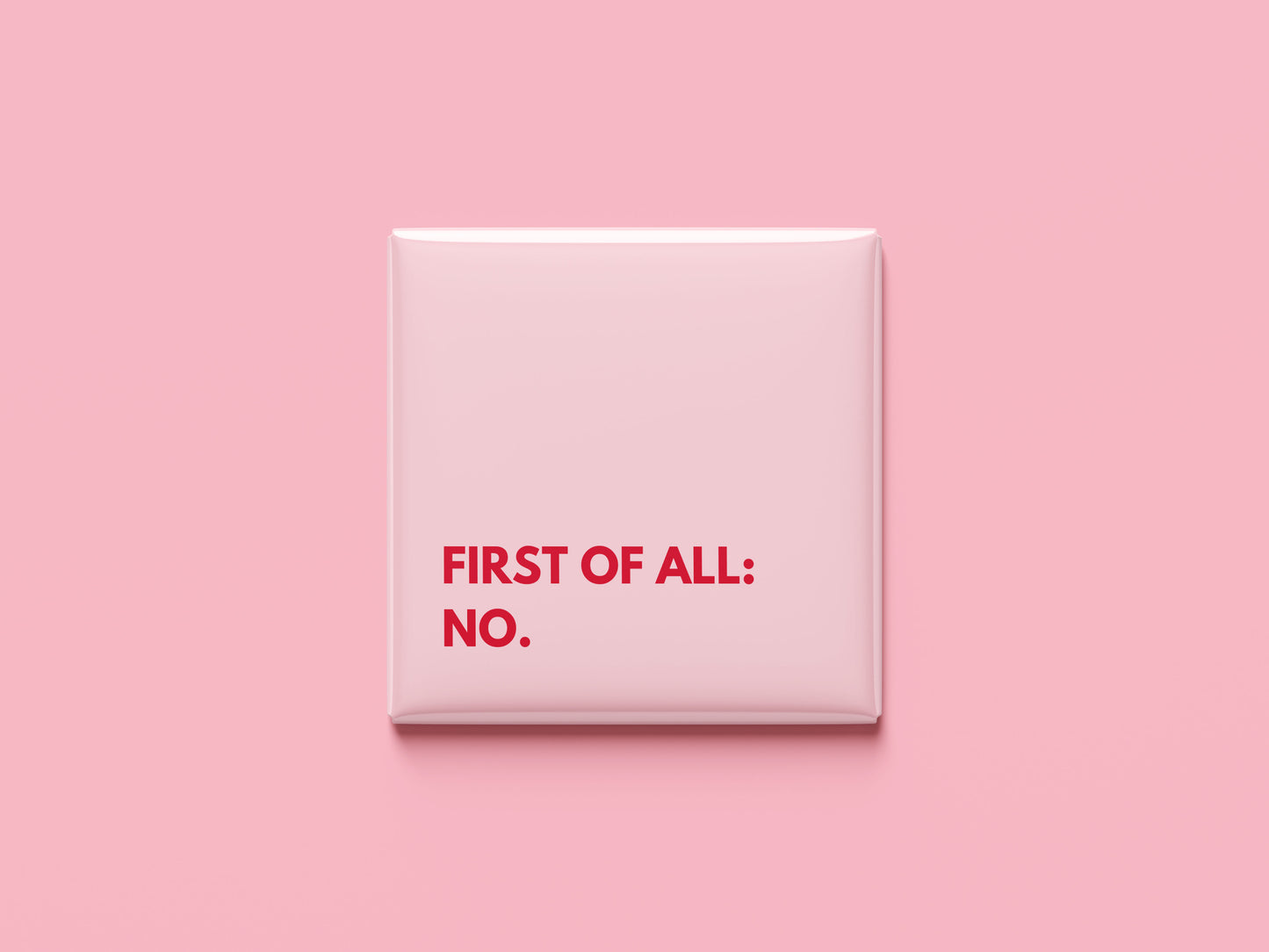 First of All