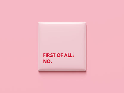 First of All