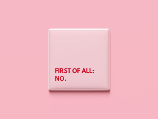 First of All
