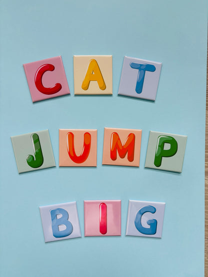 Kids Alphabet Magnet Set